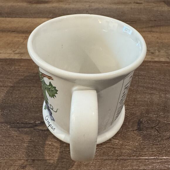 Vintage Lauffer Grapevine Historical Narrative Stoneware Tea Coffee Mug 1984 - Picture 4 of 10